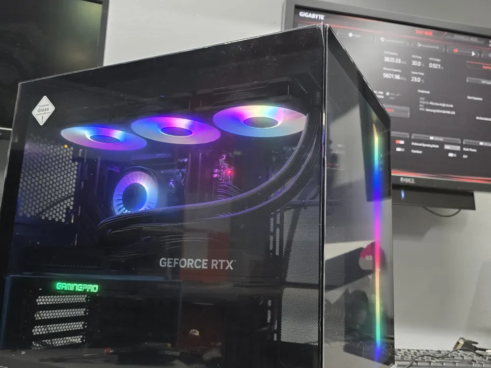 PC gamer monté dans l'atelier MICROTEK